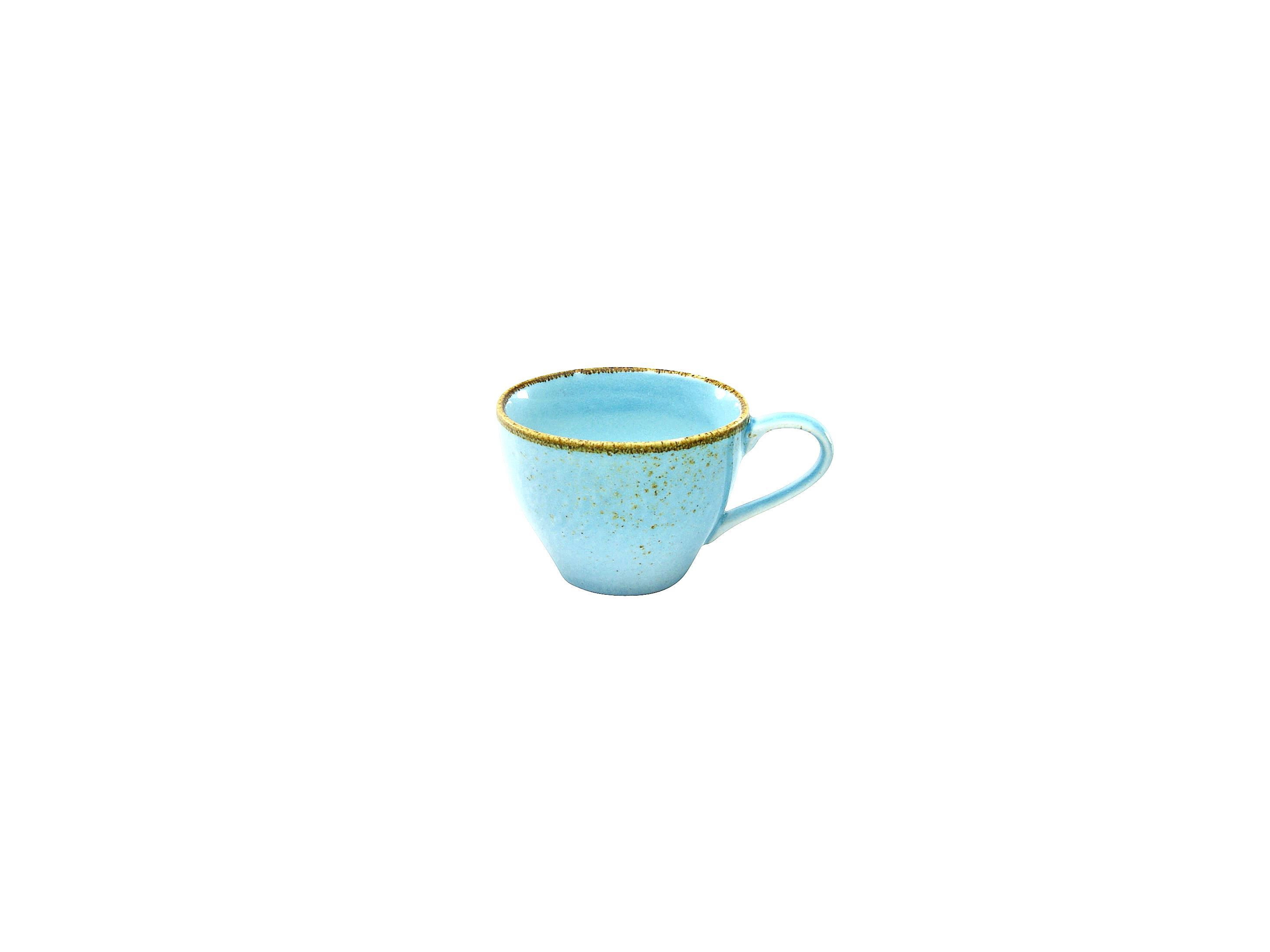 Urna da caffè in gres della Nature Collection Lightblue
