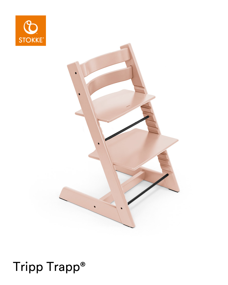 Stuhl Tripp Trapp rosa Holz
