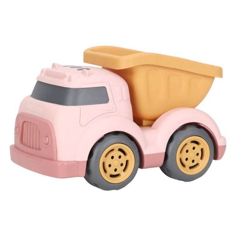 Camioncino olandese in plastica rosa con clip