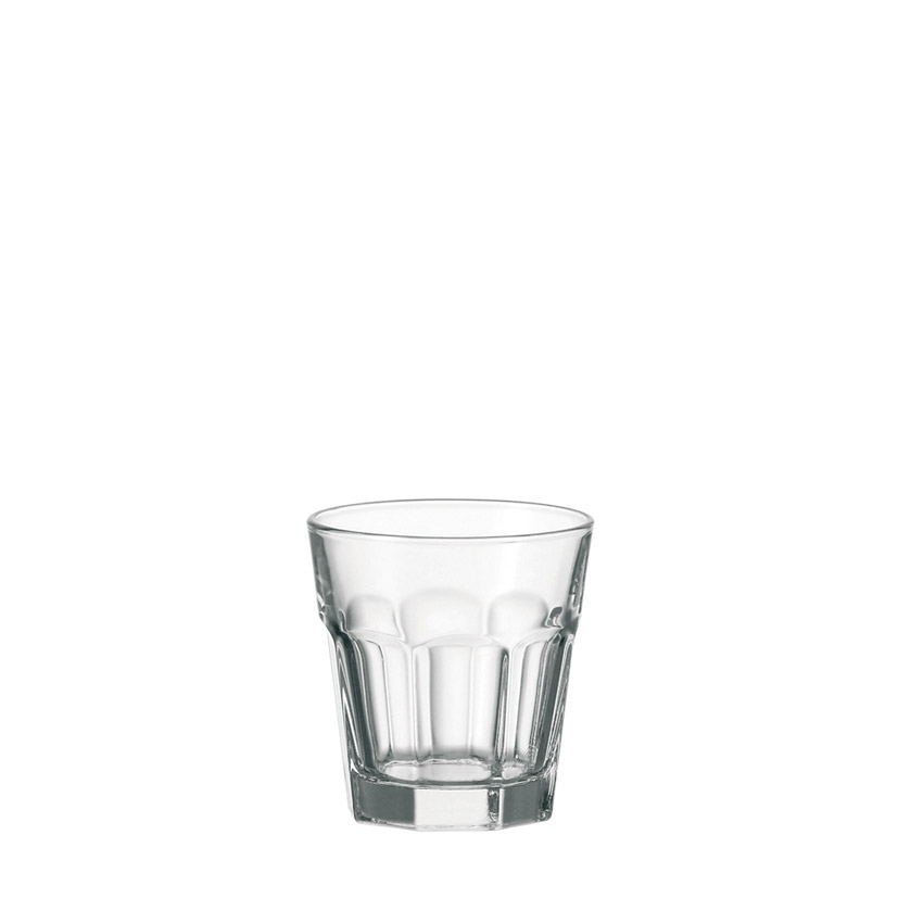 Bicchiere per whisky ROCK chiaro angolare