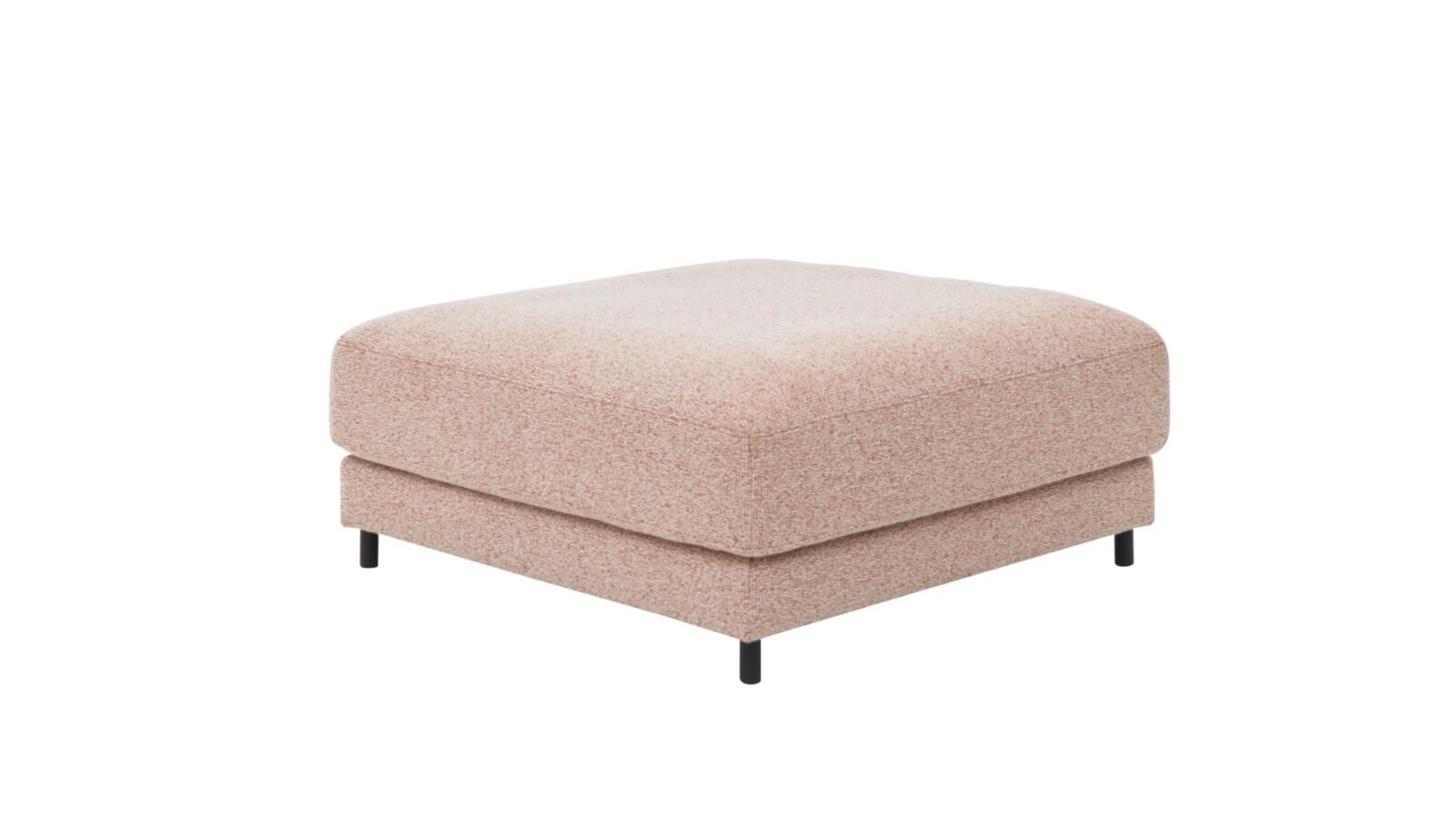 Hocker Roomio No.4103 altrosa Stoff