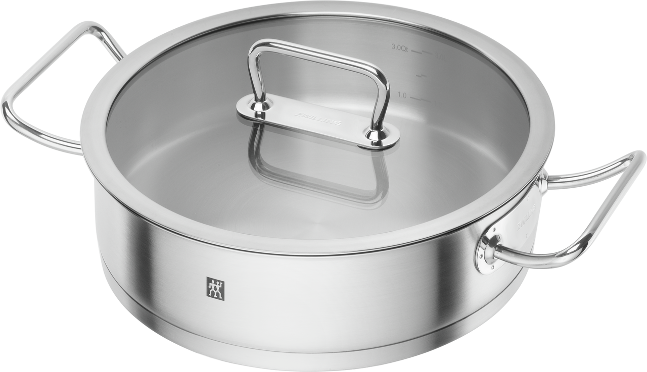 Servierpfanne Pro silber Metall