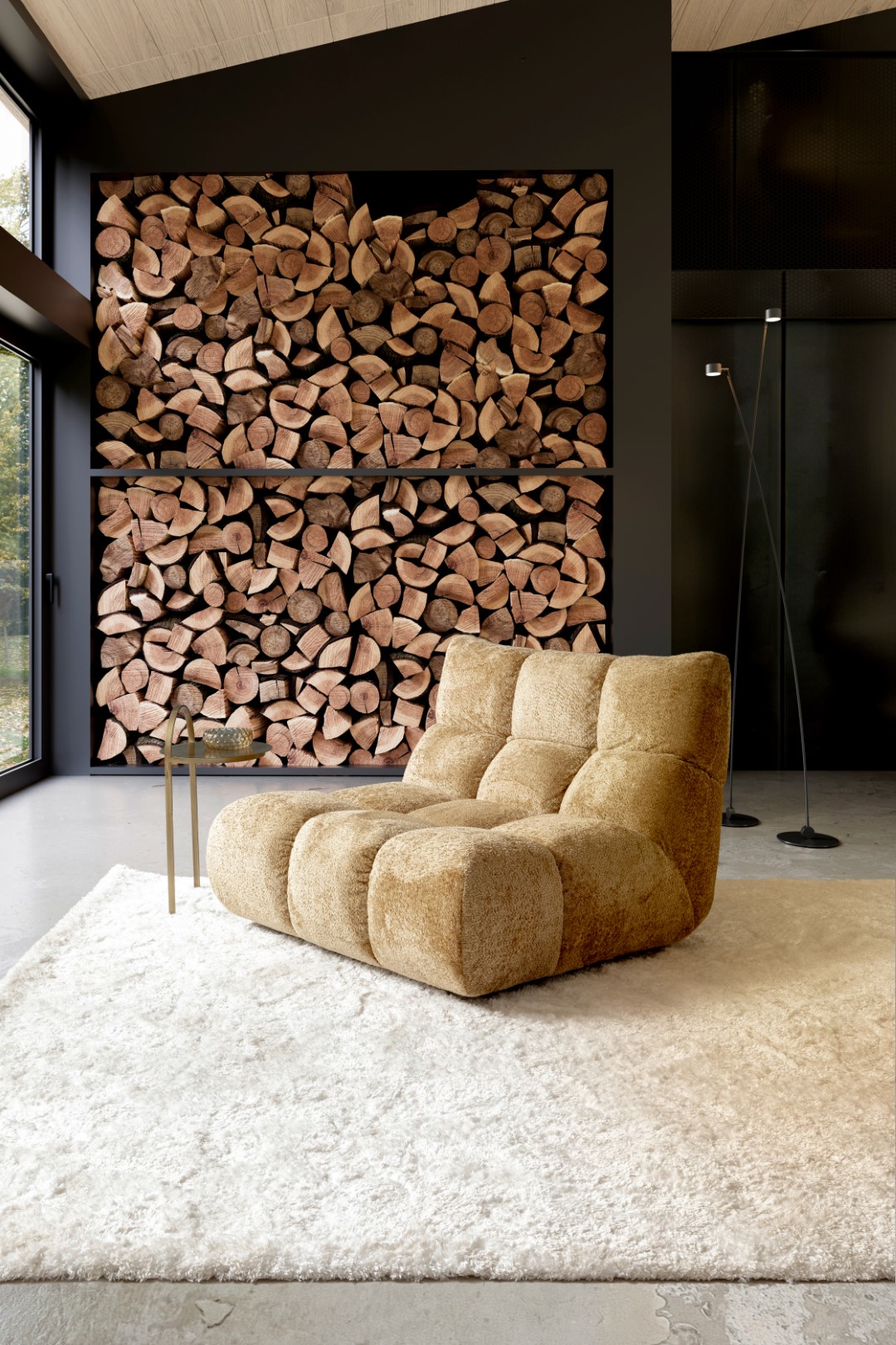 Sessel SK781 Graceland gold Stoff