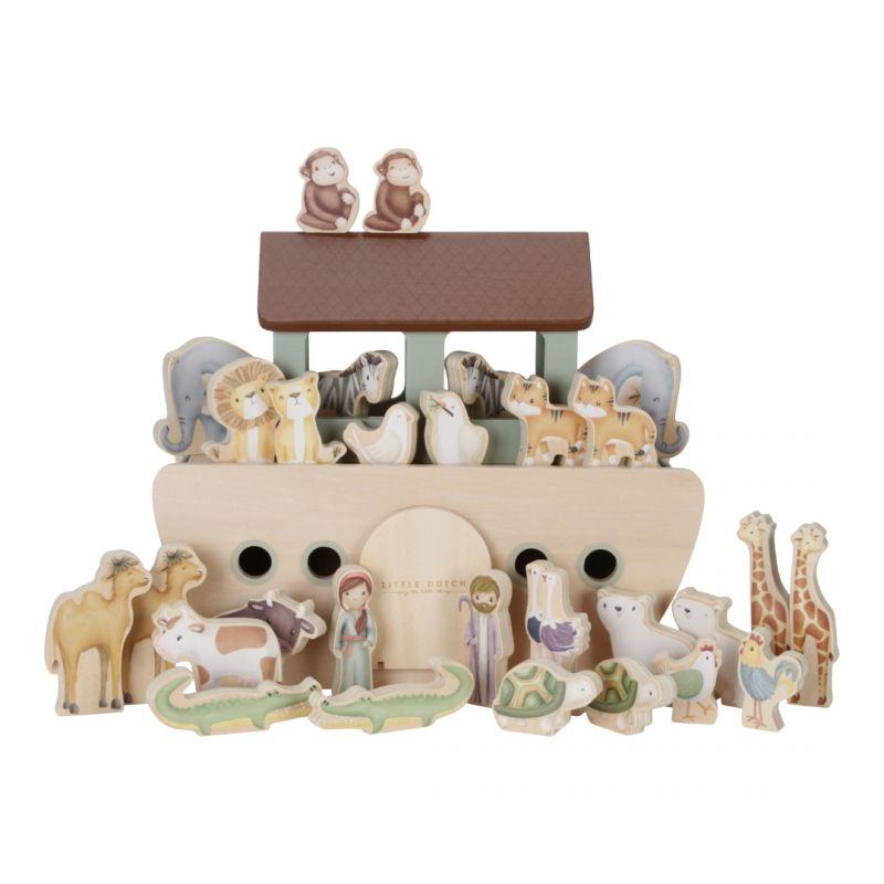 Tierarche Noah Little Dutch mehrfarbig Holz