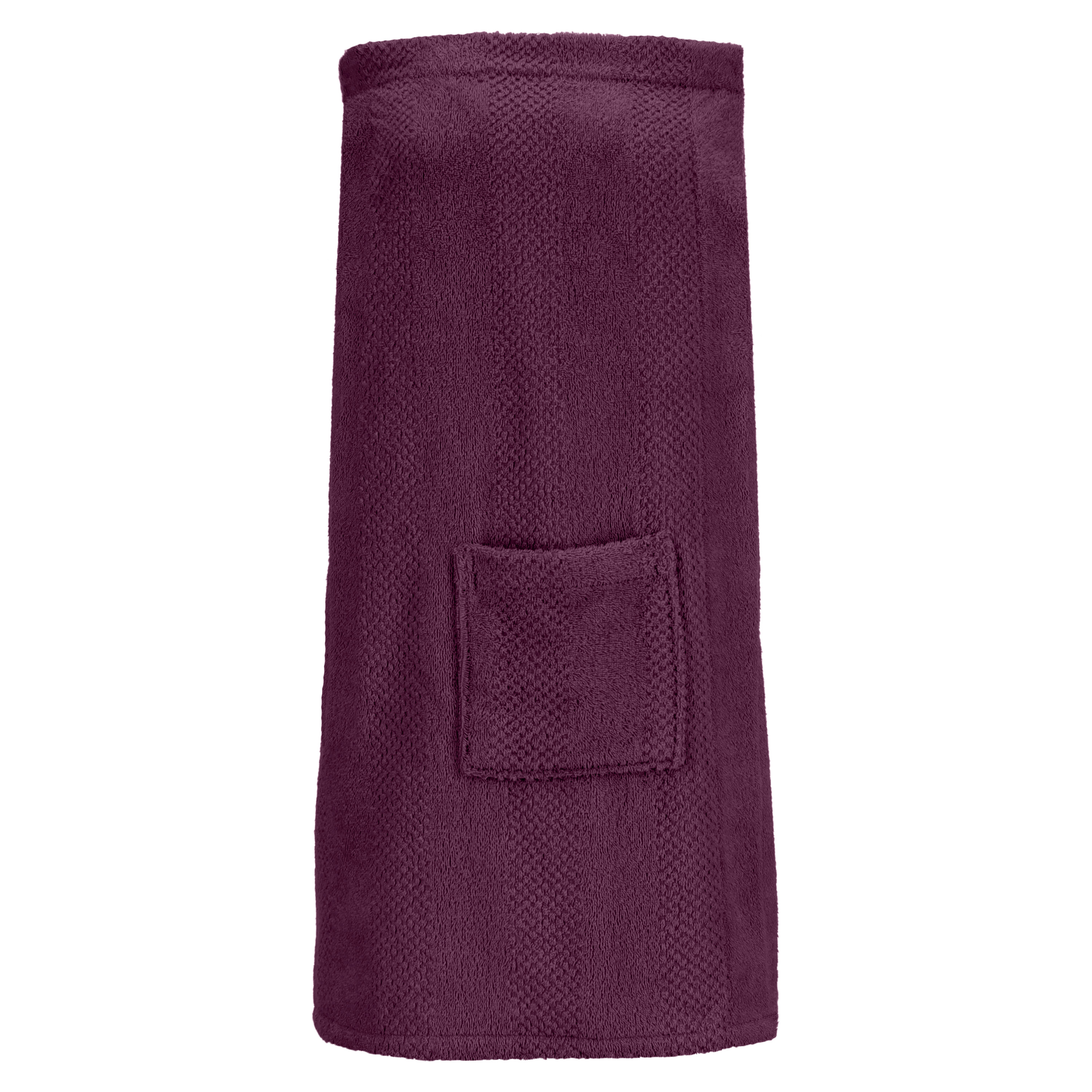 Kilt da sauna donna Sarina in cotone viola