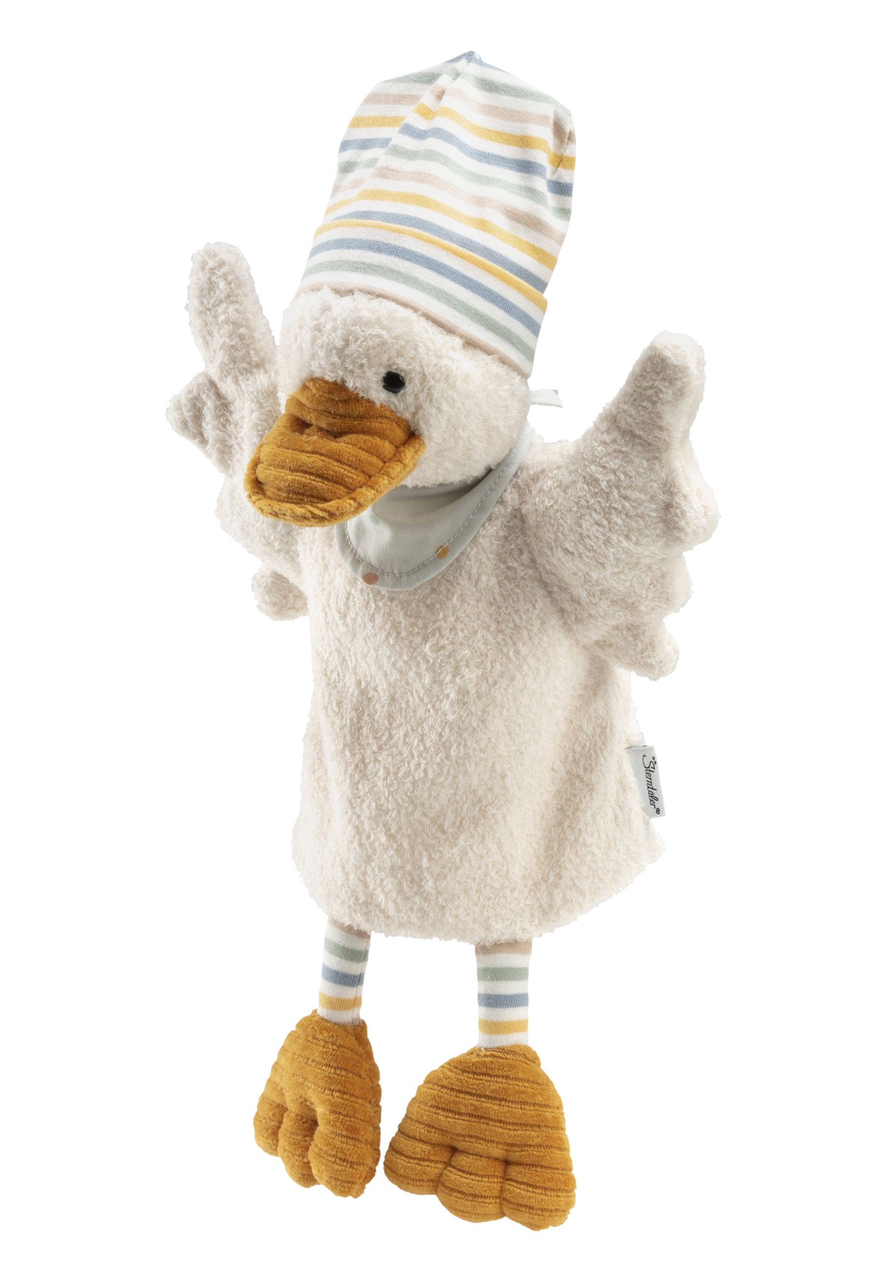 Handpuppe cremeweiß Unisex