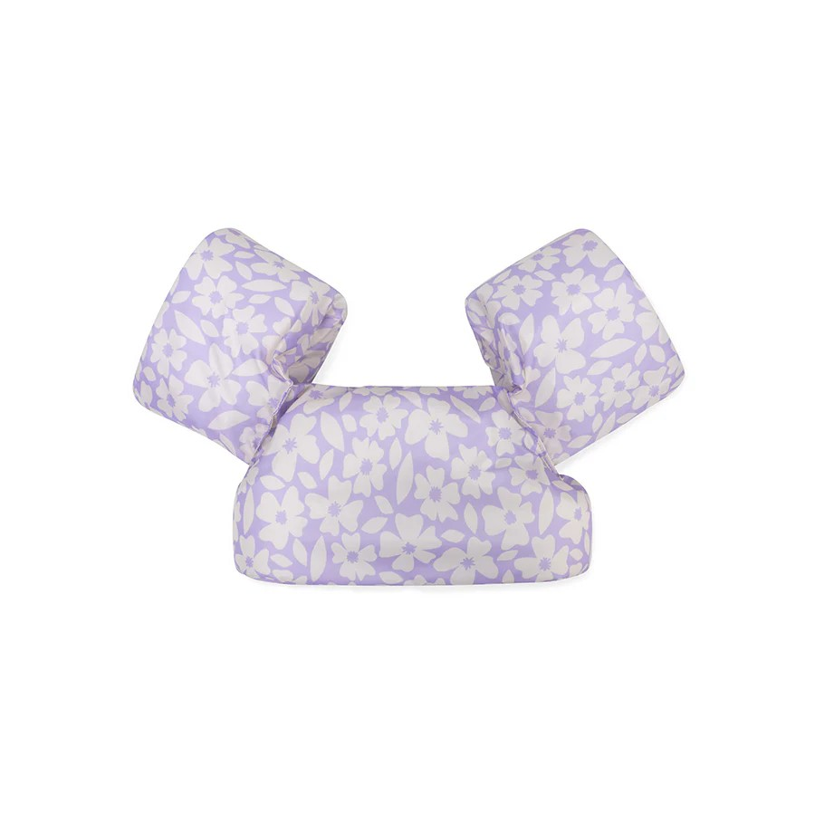 Schwimmweste Purple Flowers lila PVC