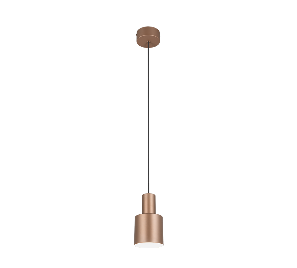 Pendelleuchte Agudo  Coffee Metall