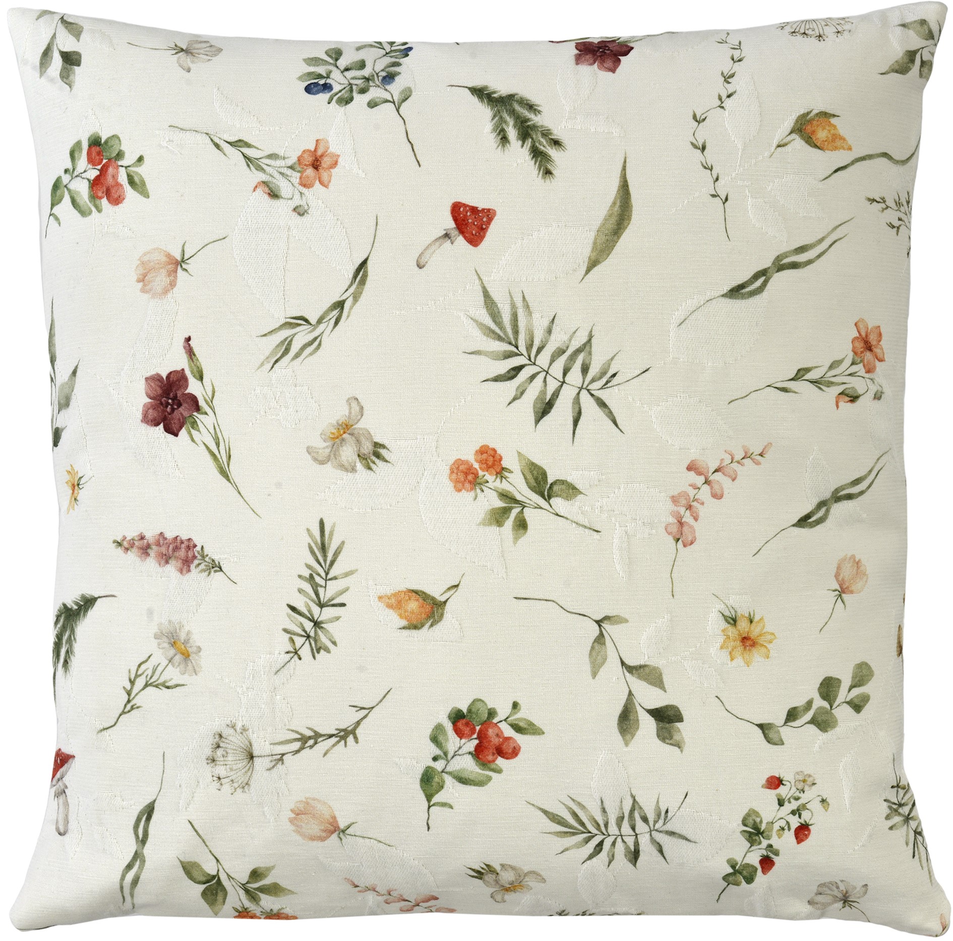 Copricuscino Forest Flowers beige