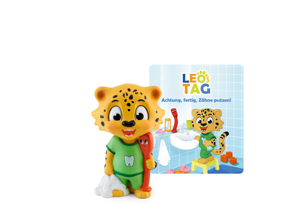 Leos Tag - Achtung, fertig, Zähneputzen!  Content Tonie Multicolor
