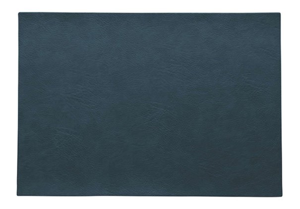 Tischset Vegan Leather blau PU