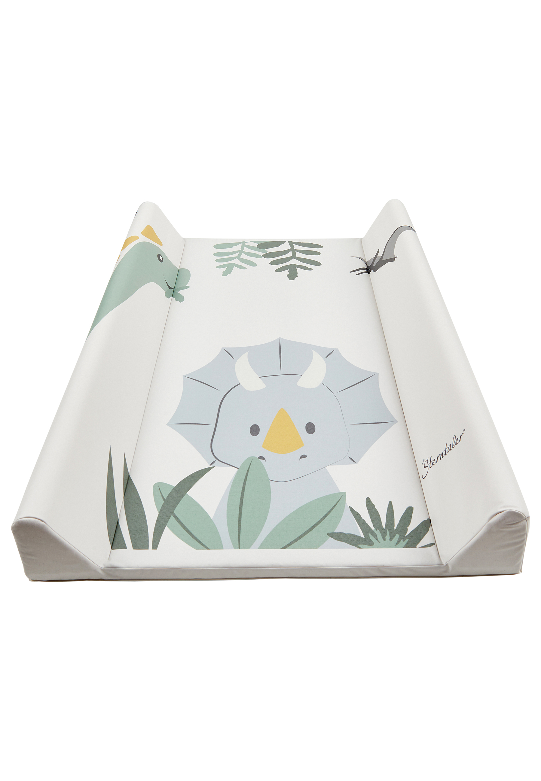 Wickelauflage schmal DINO ecru Jungen