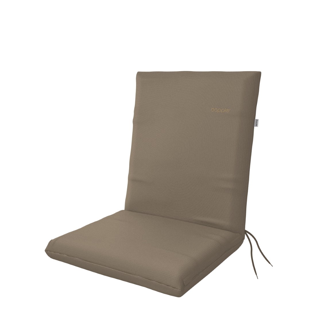 Outdoor Stuhlpolster Nature beige Stoff