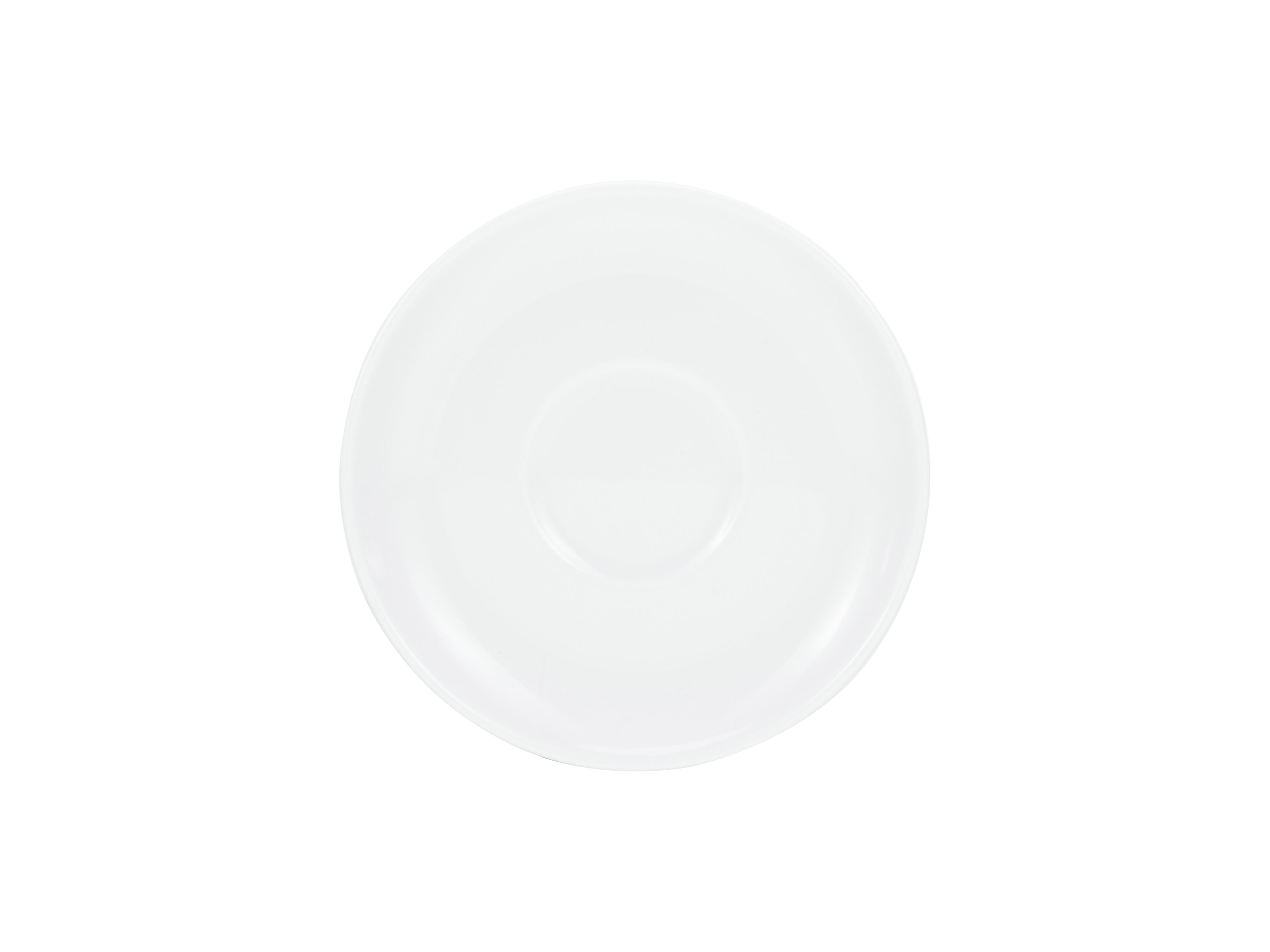 Piattino da caffè BISTROT Bianco L0/H2/D14,5 cm