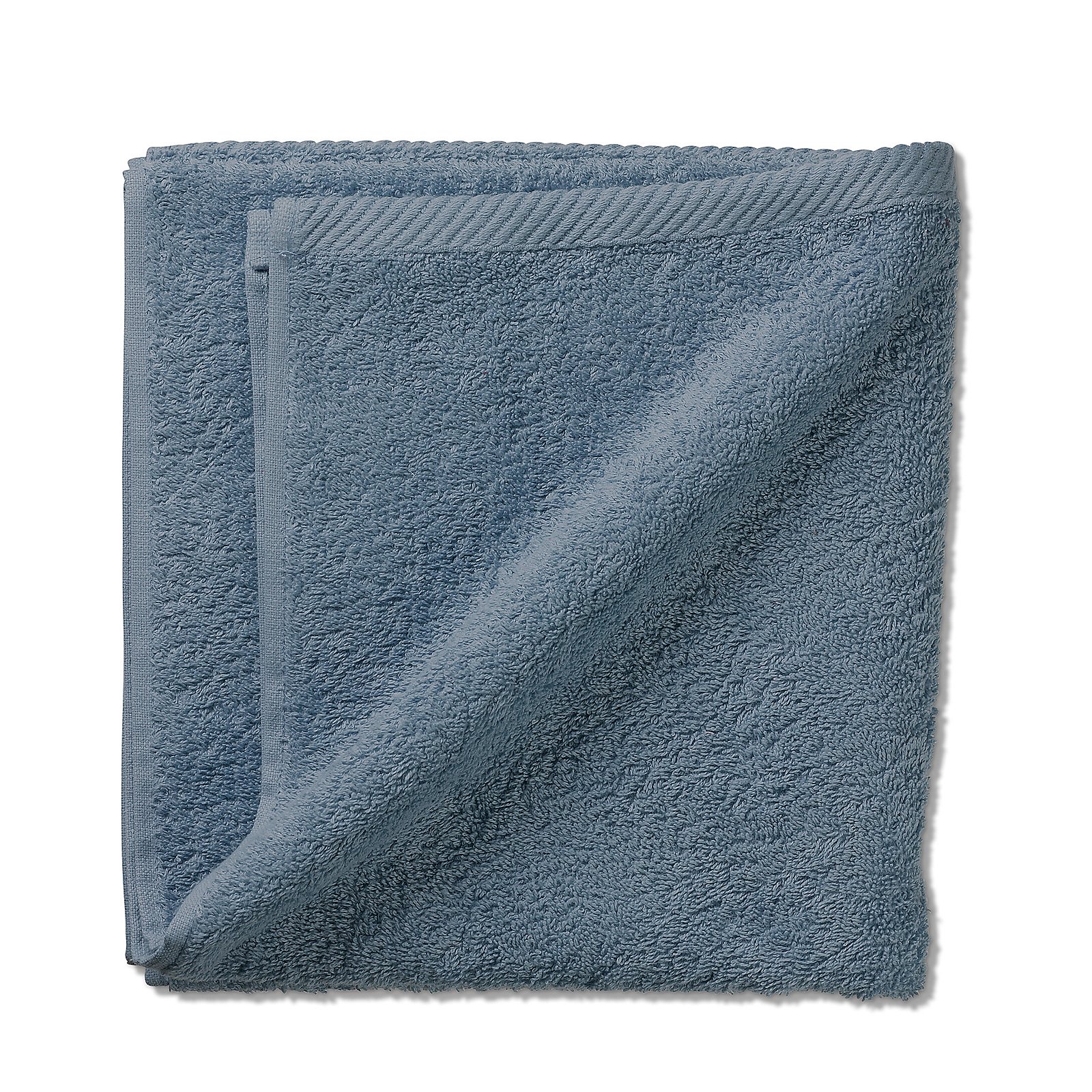 Handtuch Ladessa rauchblau 100% Baumwolle