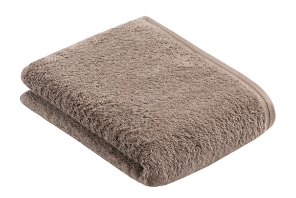 Duschtuch Vegan Life grau Frottee