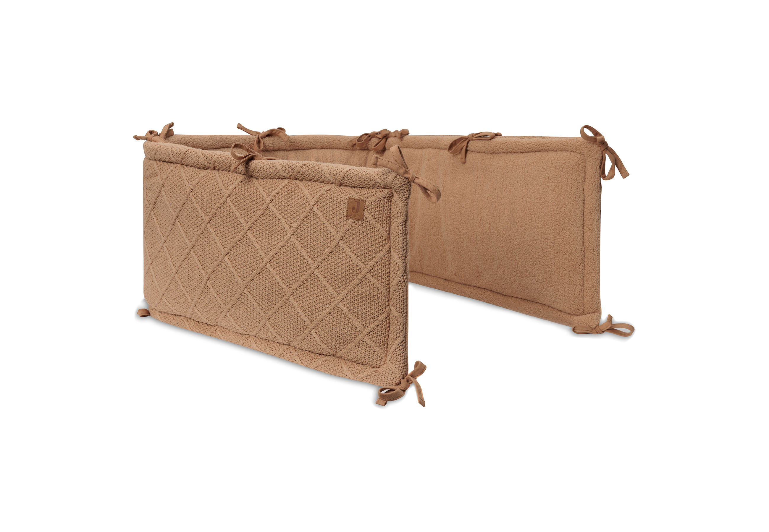 Copridivano in cotone marrone