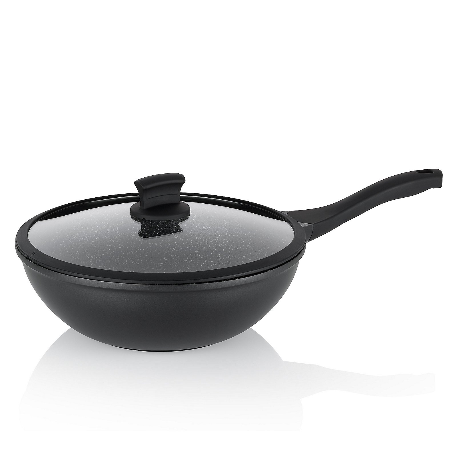 Wok Stella Nova schwarz Aluguss