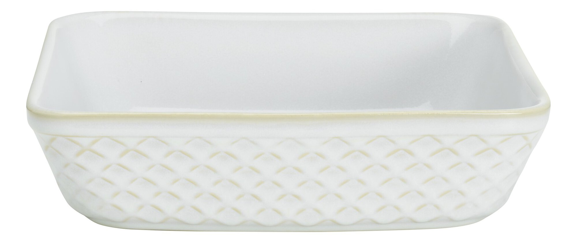 Auflaufform STANDARD Weiß Steingut