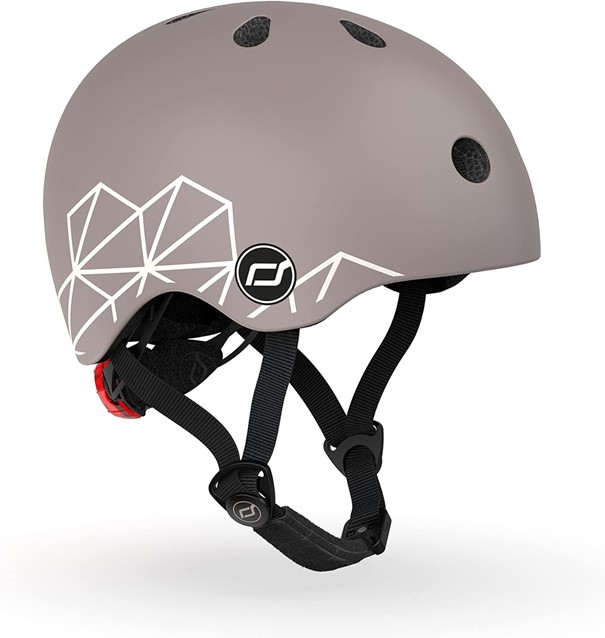 Scoot and Ride XXS-S Kinderhelm braun