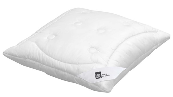 Kissen INTERLIVING 9206 weiß Stoff