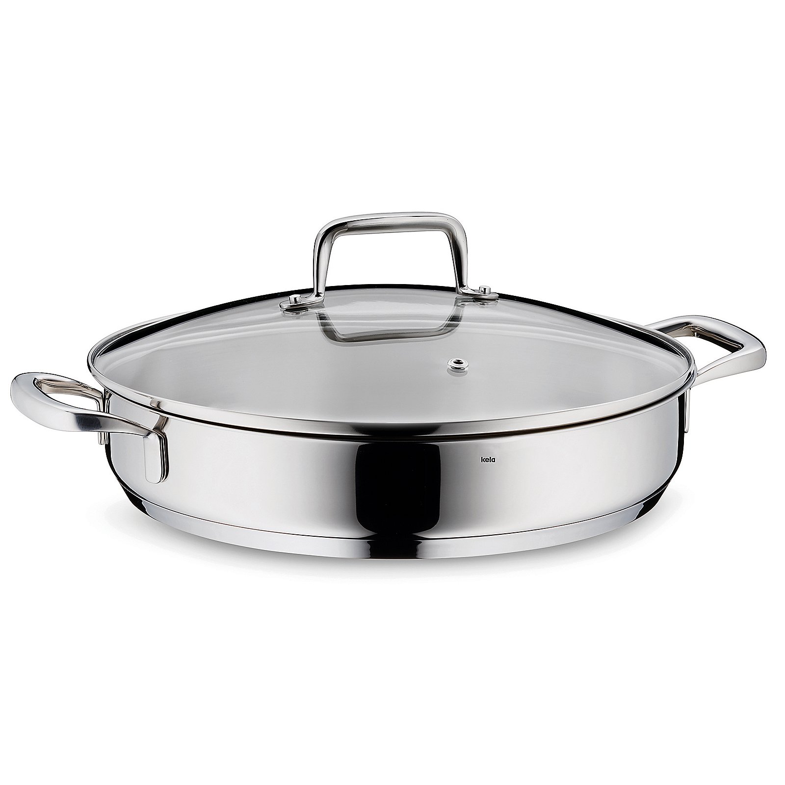 Padella Flavoria in acciaio inox argento lucido 18|10