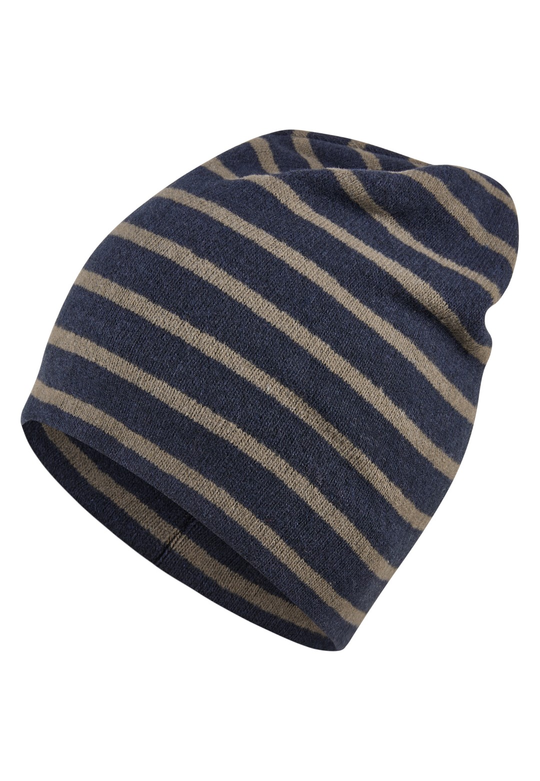 Berretto da bambino a strisce blu navy ragazzo