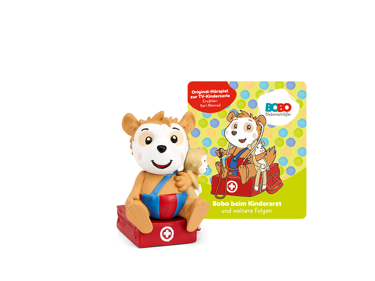 Bobo Siebenschläfer - Bobo beim Kinderarzt Content Tonie Multicolor
