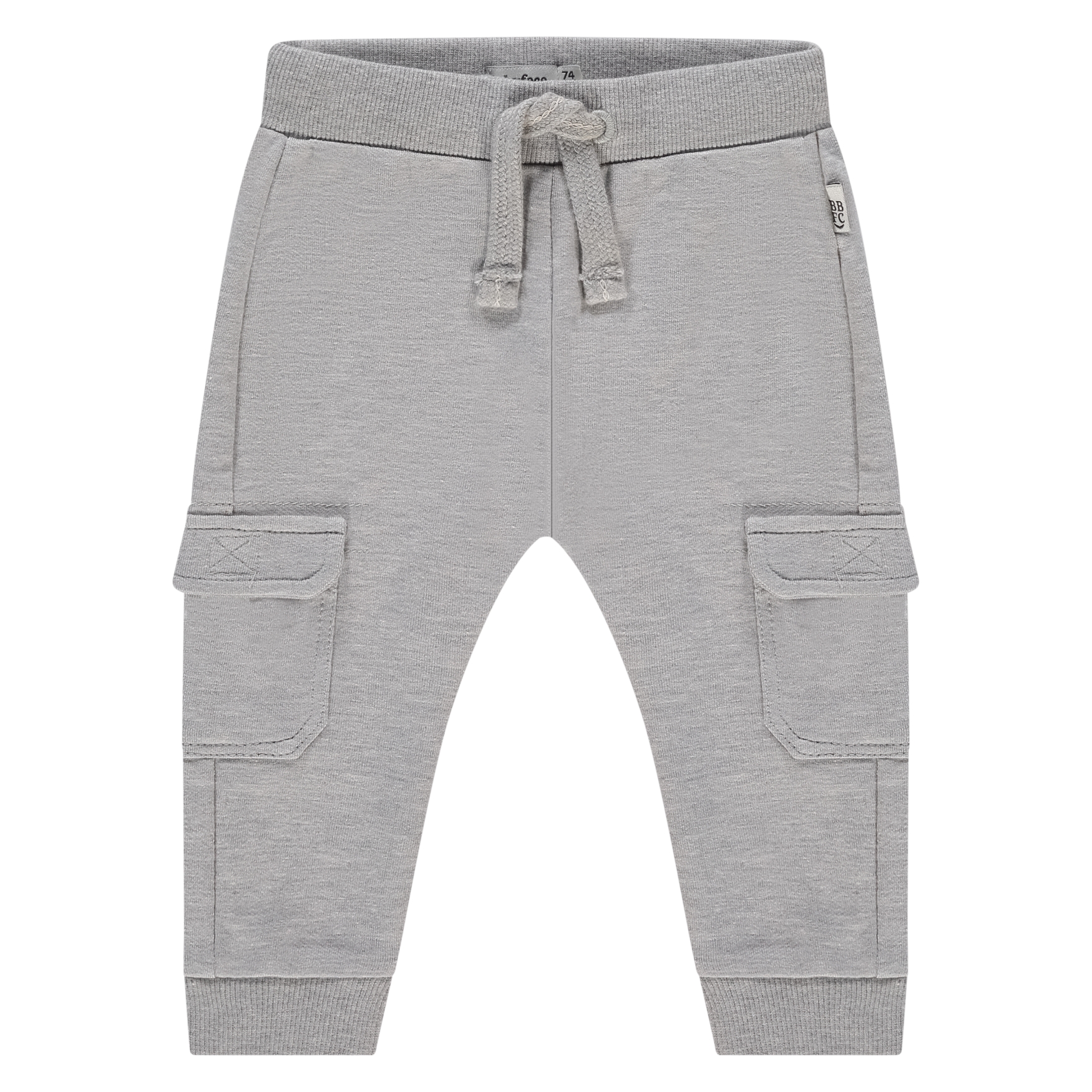 Pantaloni Baby Babyface grigio cotone poliestere elastan