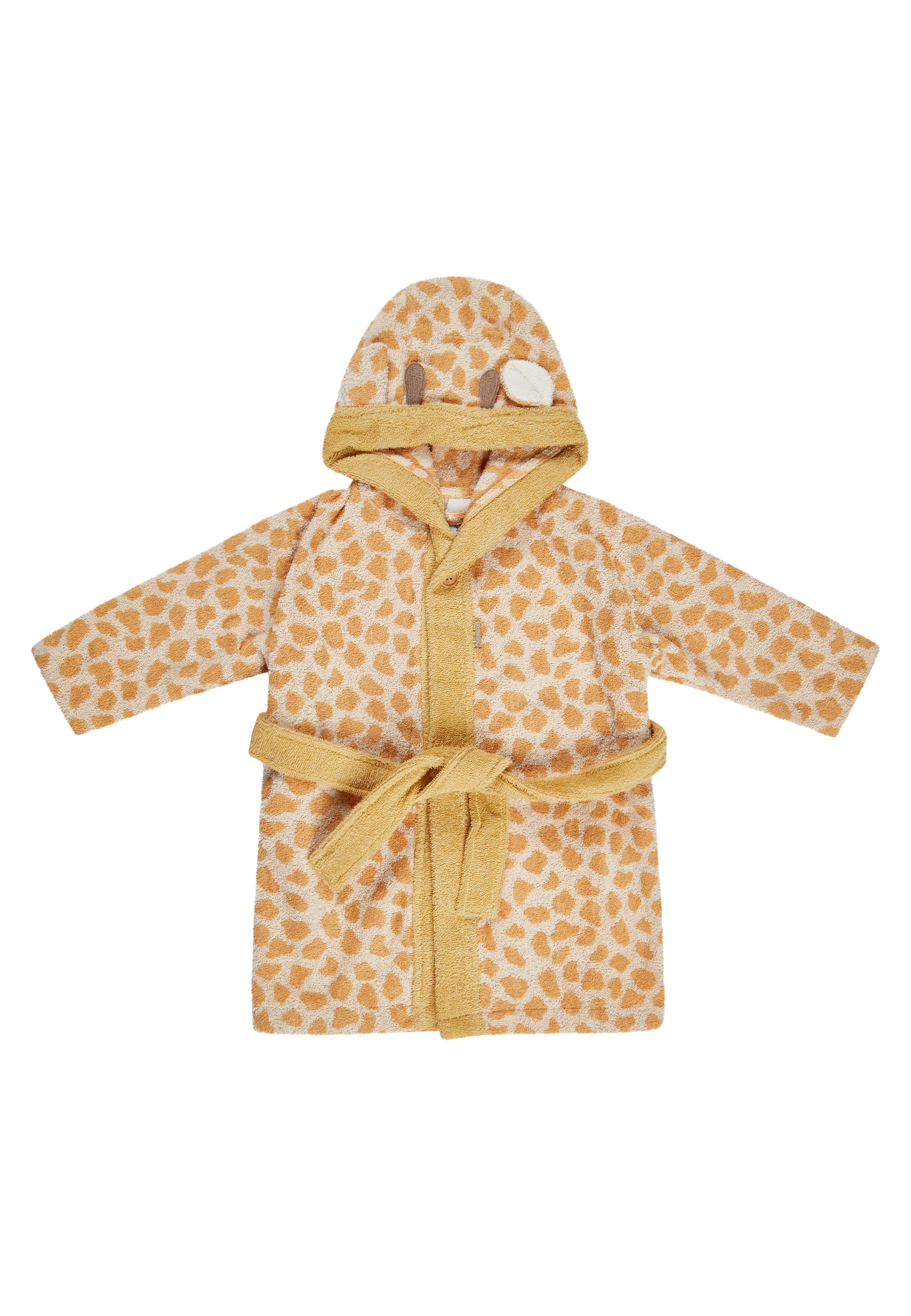 Accappatoio Giraffa Kaya in cotone beige