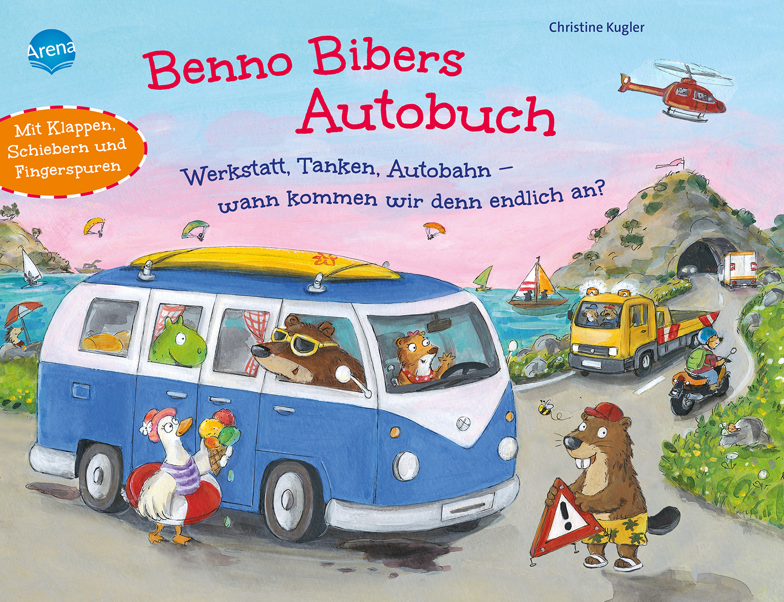 Libro illustrato Kugler Christine: Benno Biber Cartone multicolore