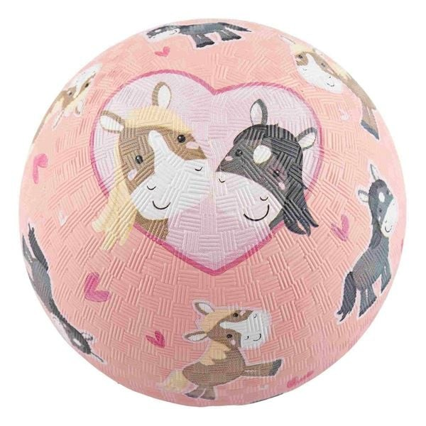Kautschukball Pony rosa