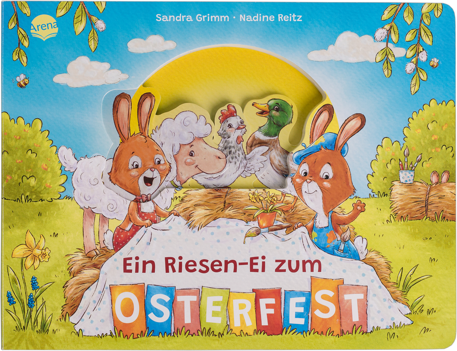 Pappbilderbuch Ostern mehrfarbig Karton