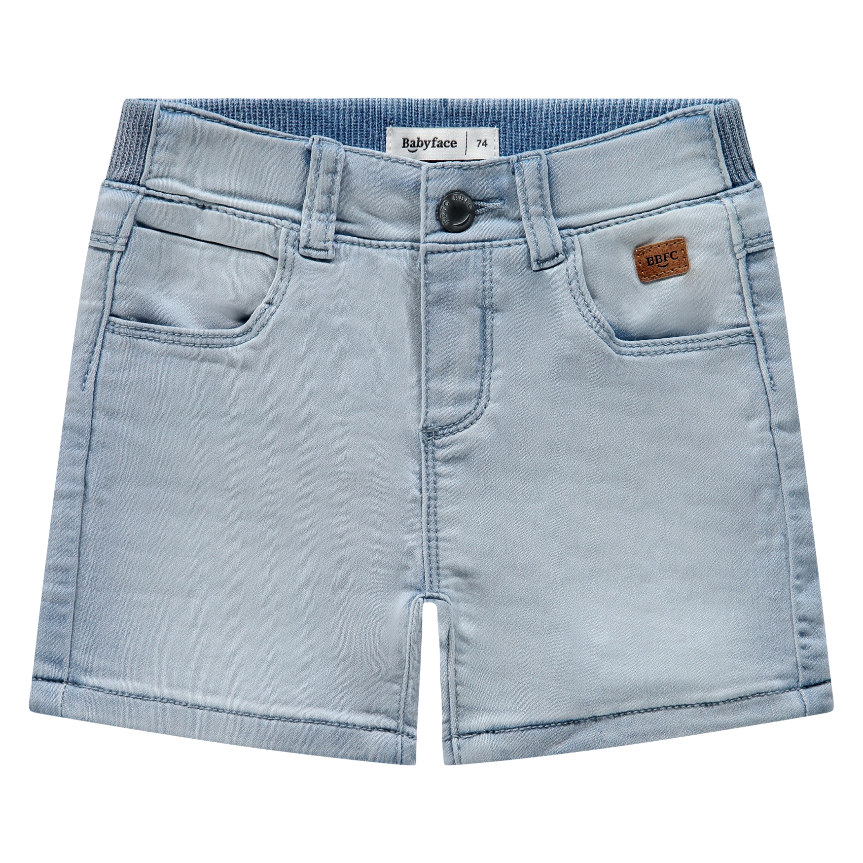 Shorts Babyface blau Baumwolle Polyester Elasthan
