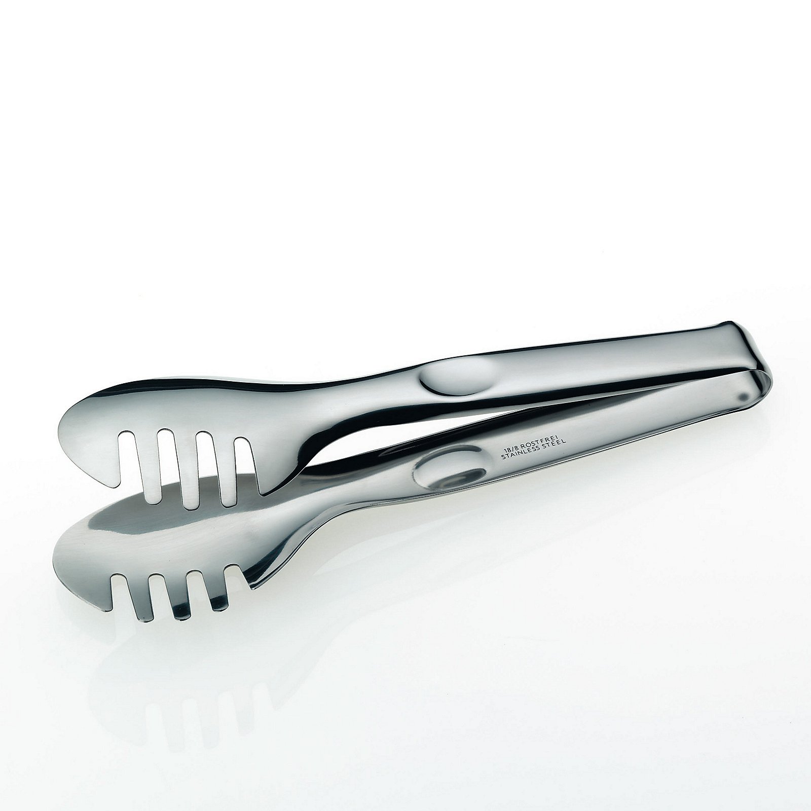 Pinze per spaghetti Fresco argento lucido in acciaio inox 18|10