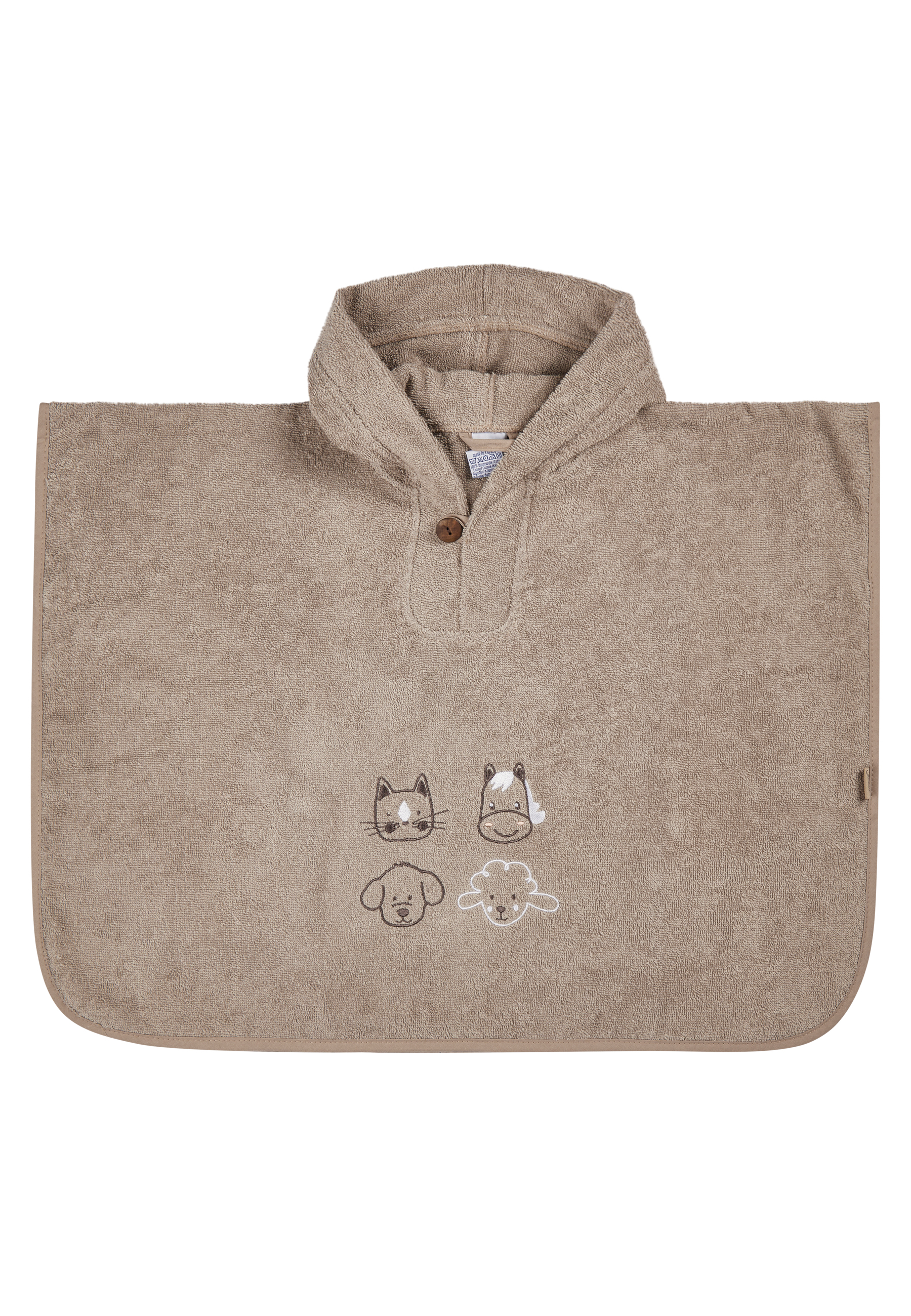 Poncho sand Unisex