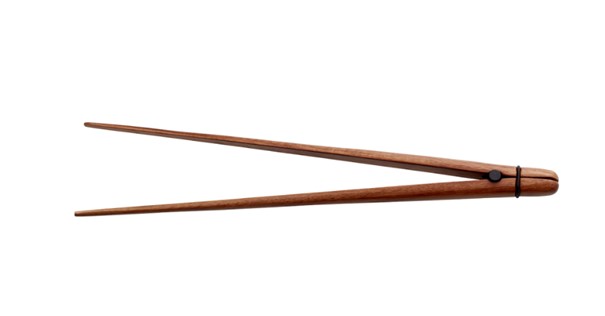 Servierzange Wood braun Akazie