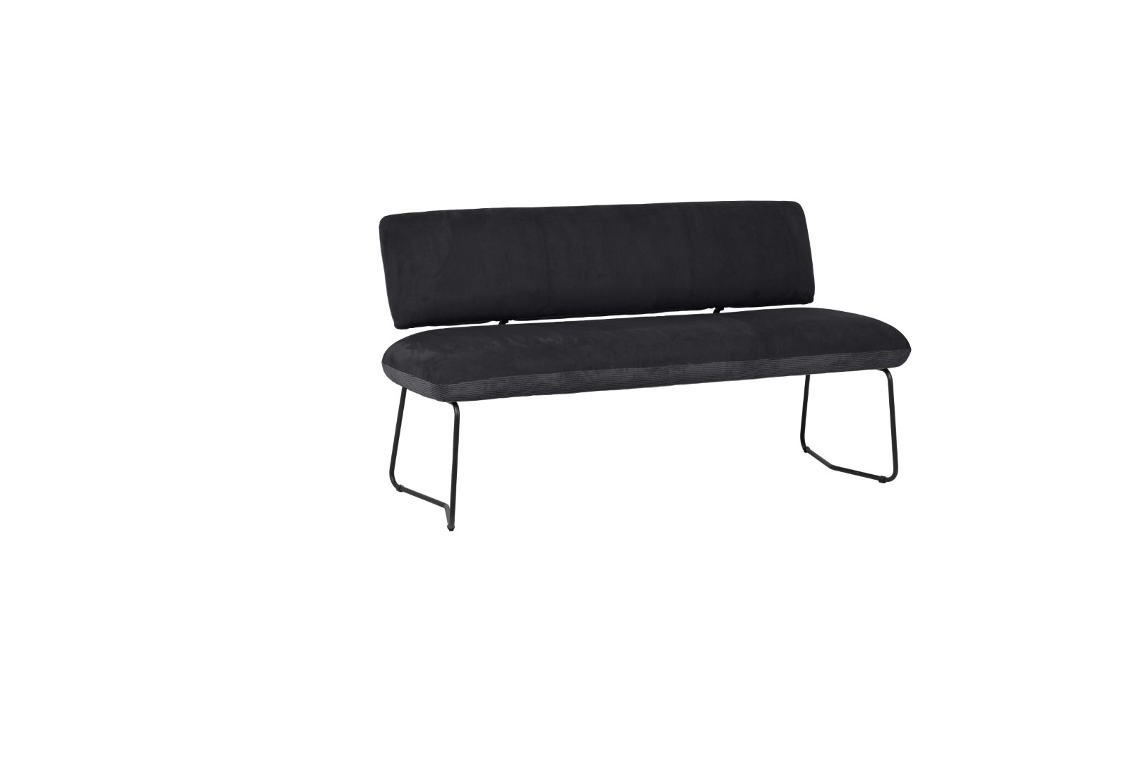 Bank Interliving 5116 schwarz Stoff