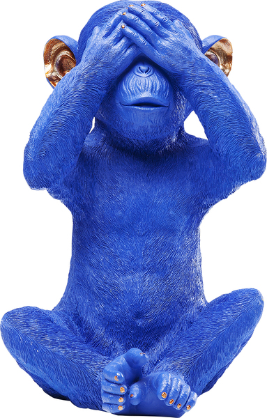 Spardose MONKEY blau