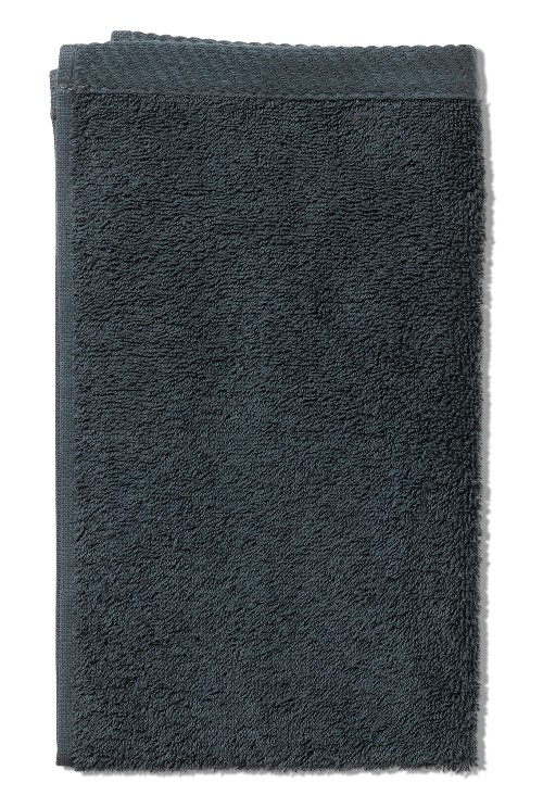 Gästetuch Ladessa granitgrau 100% Baumwolle