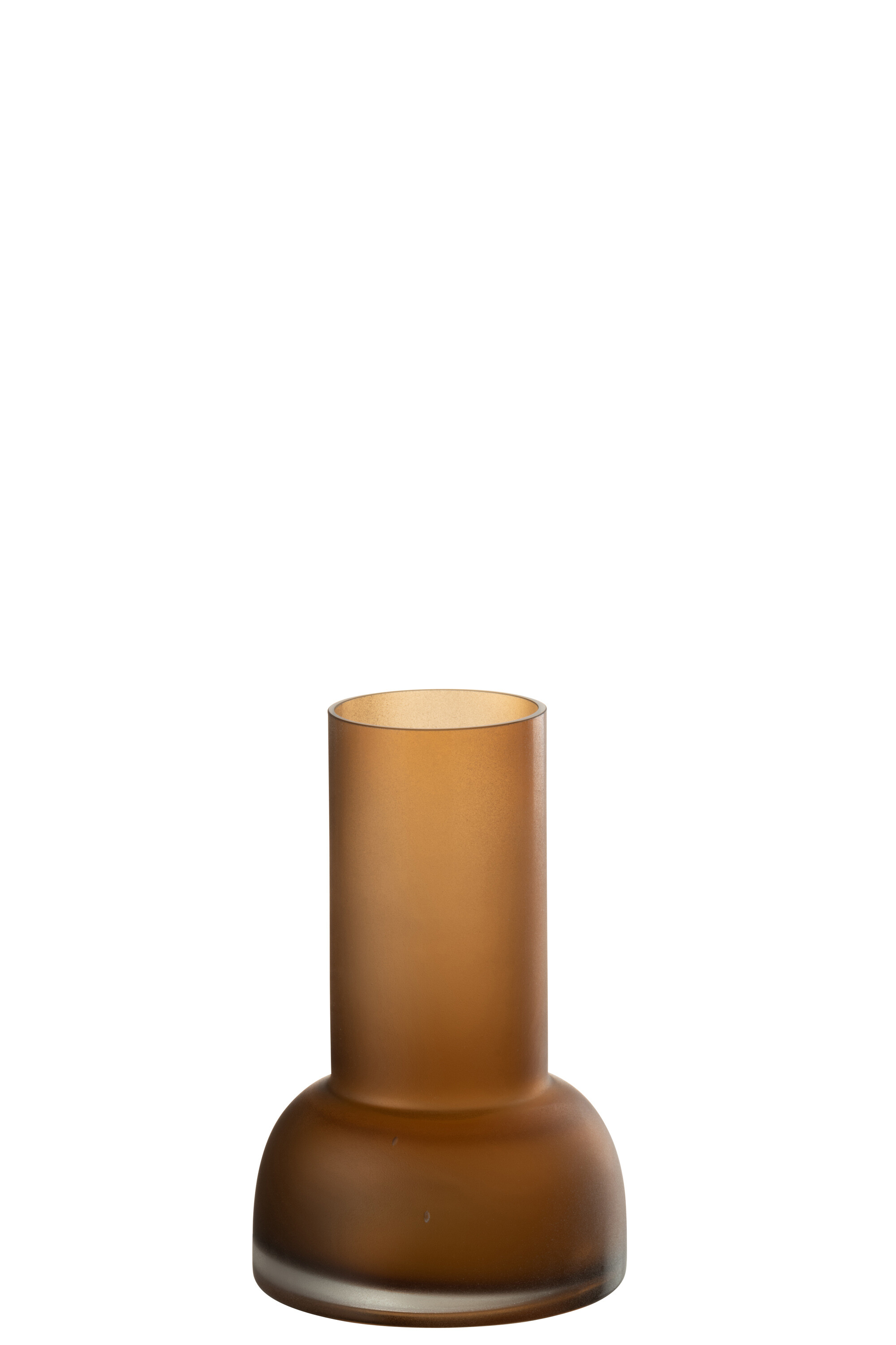 Vase/Kerzenhalter Yoko Glas braun