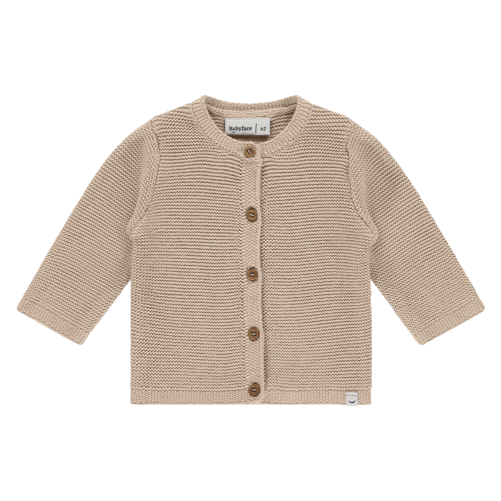 Strickjacke Babyface beige Baumwolle