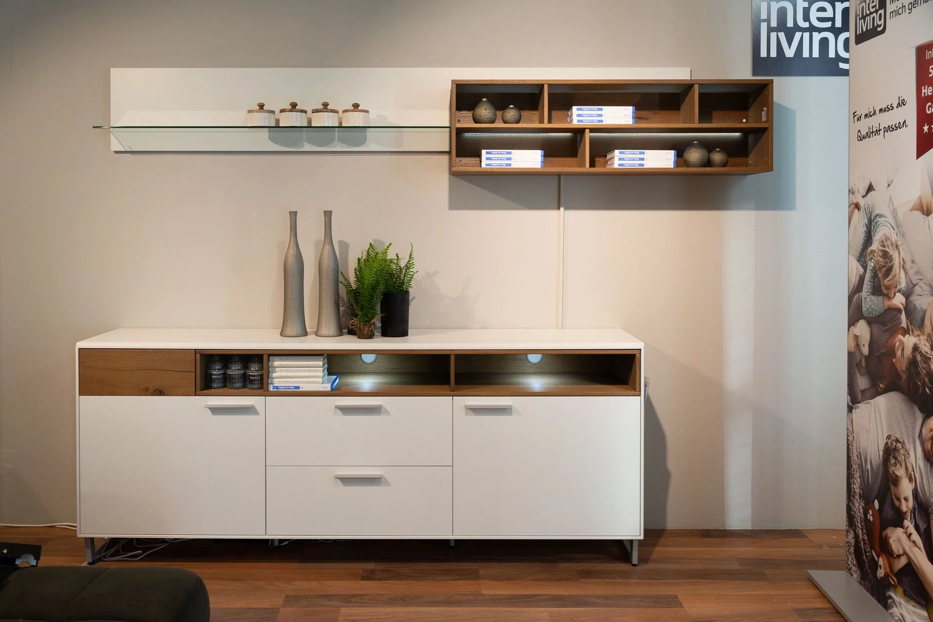 Wohnwand IL 2102 INTERLIVING weiß  