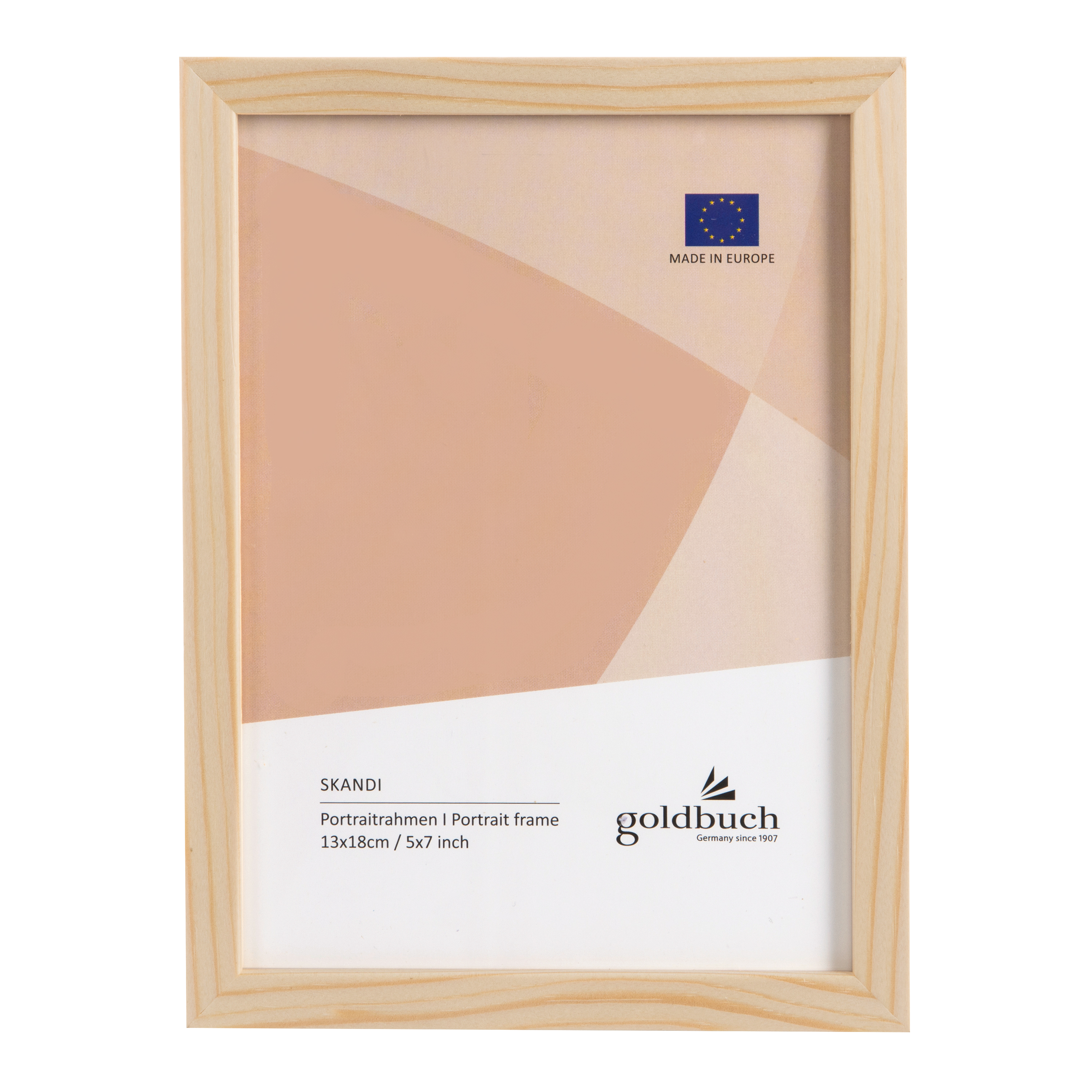 Bilderrahmen Skandi natur Holz