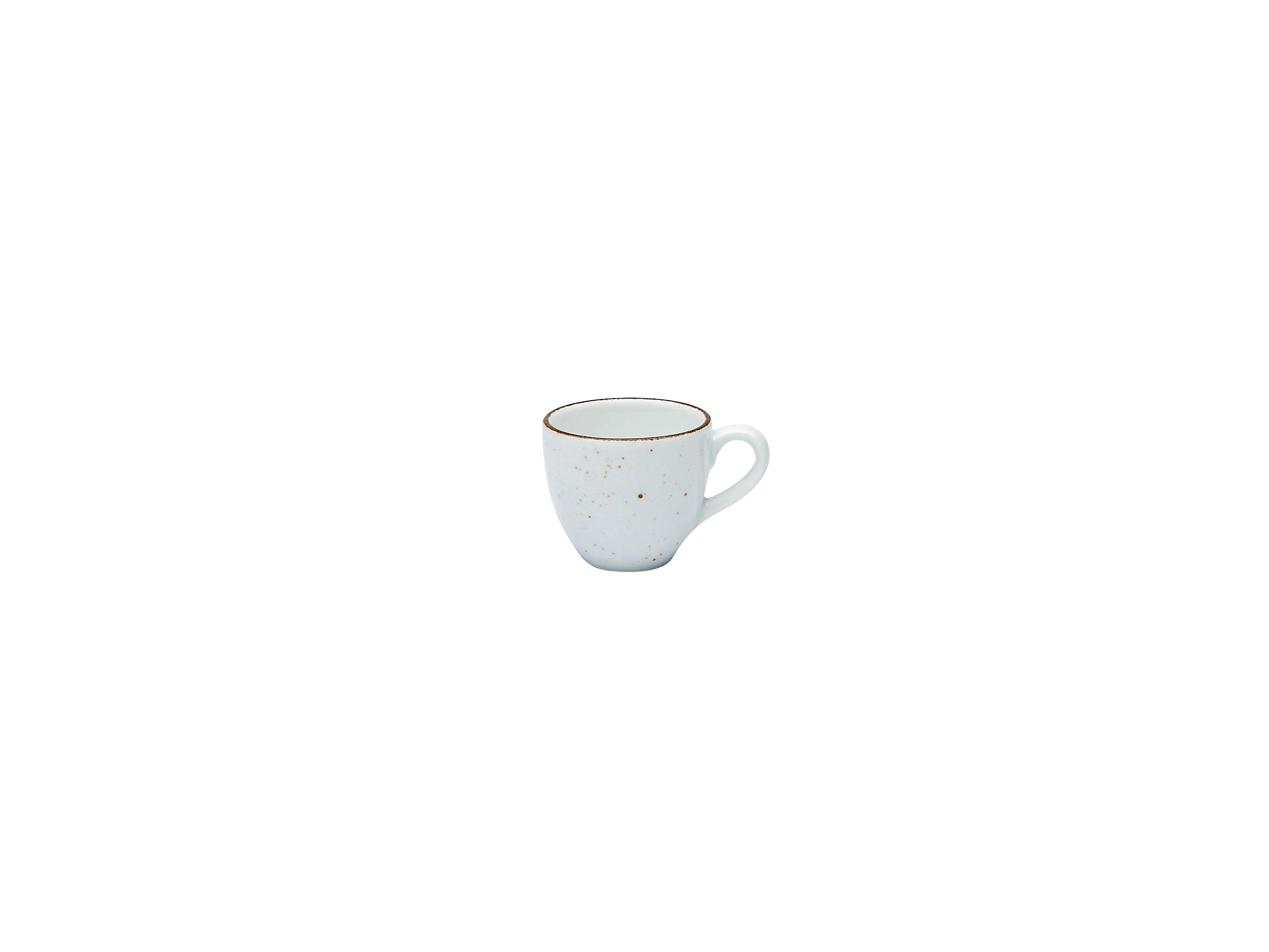 Espressoobere VINTAGE NATURE Weiss B6,4/H7,2/D0cm