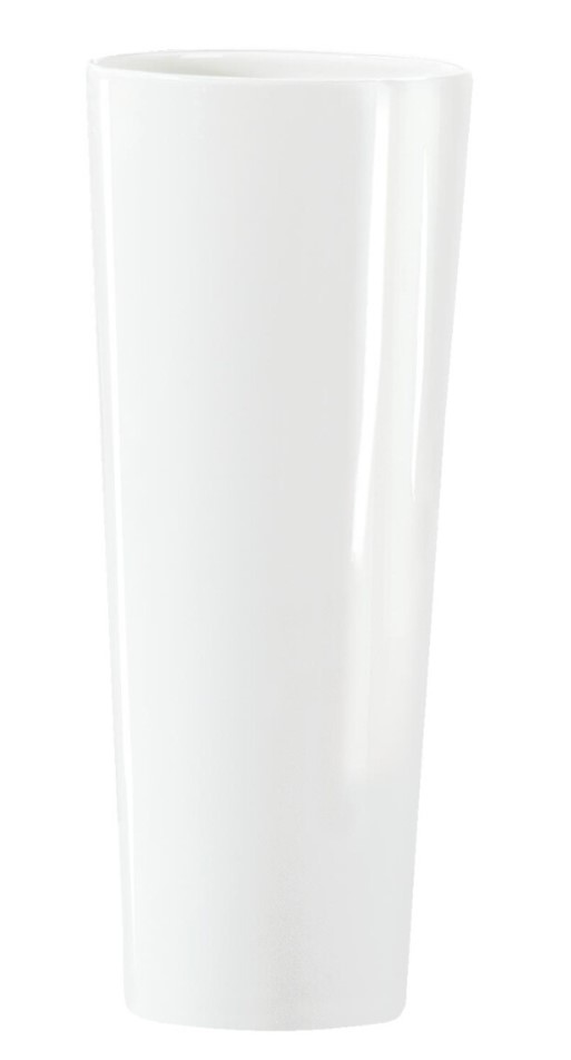 Vaso Gres mono bianco lucido