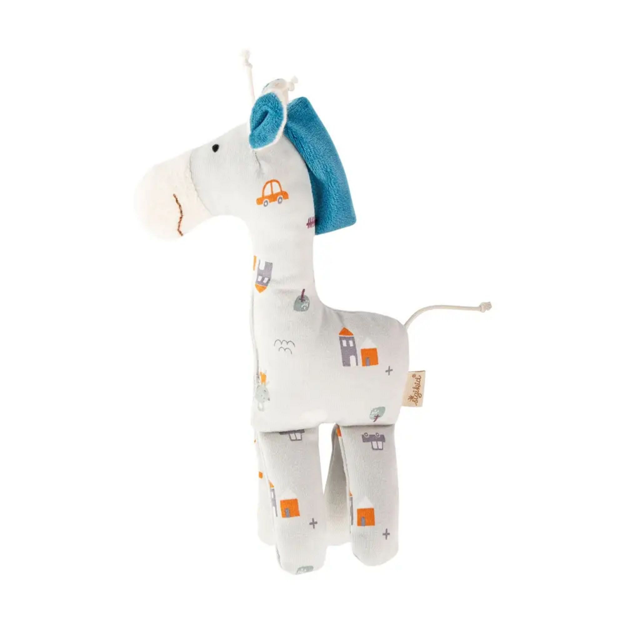 Peluche sigibaby oca blu poliestere
