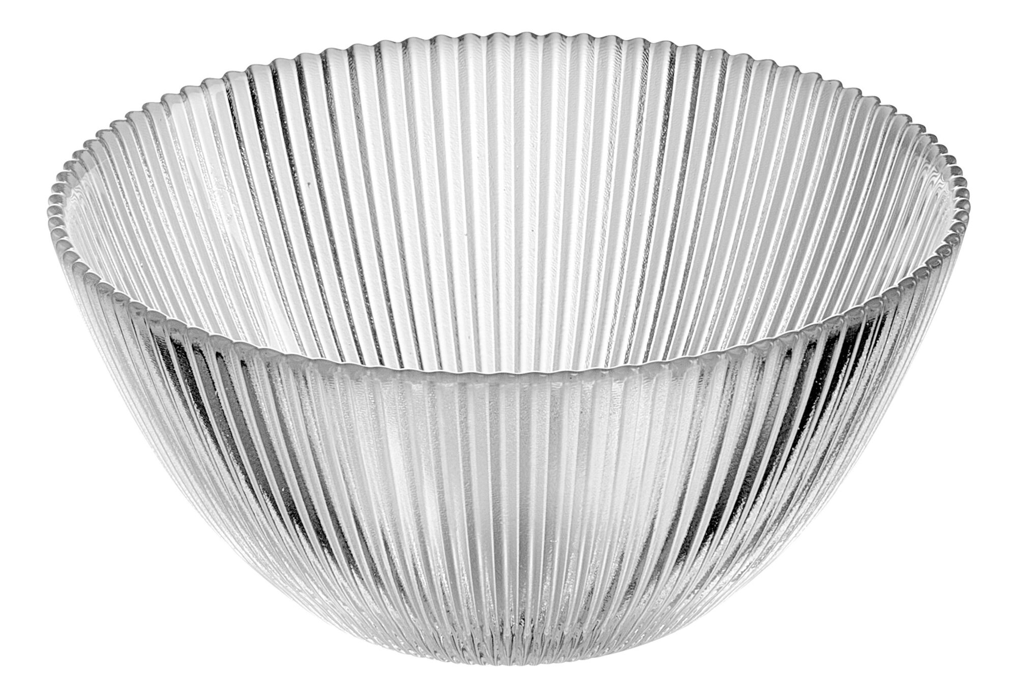 Schale Unico transparent Glas