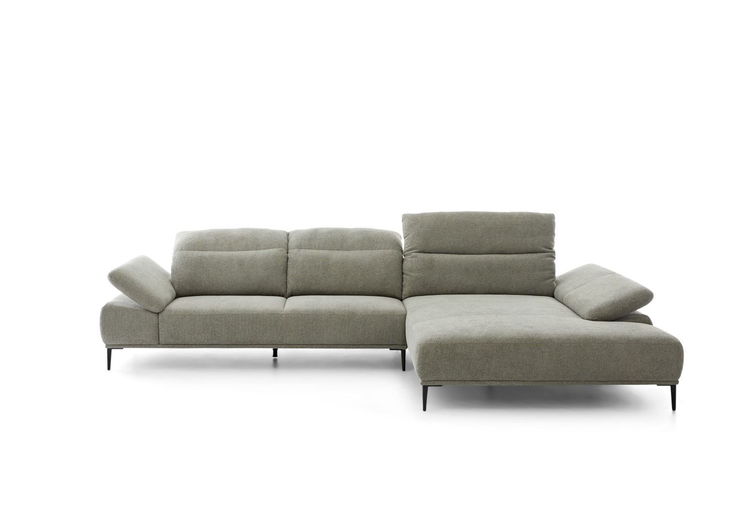 Ecksofa 24470 Tavaroo grün Stoff