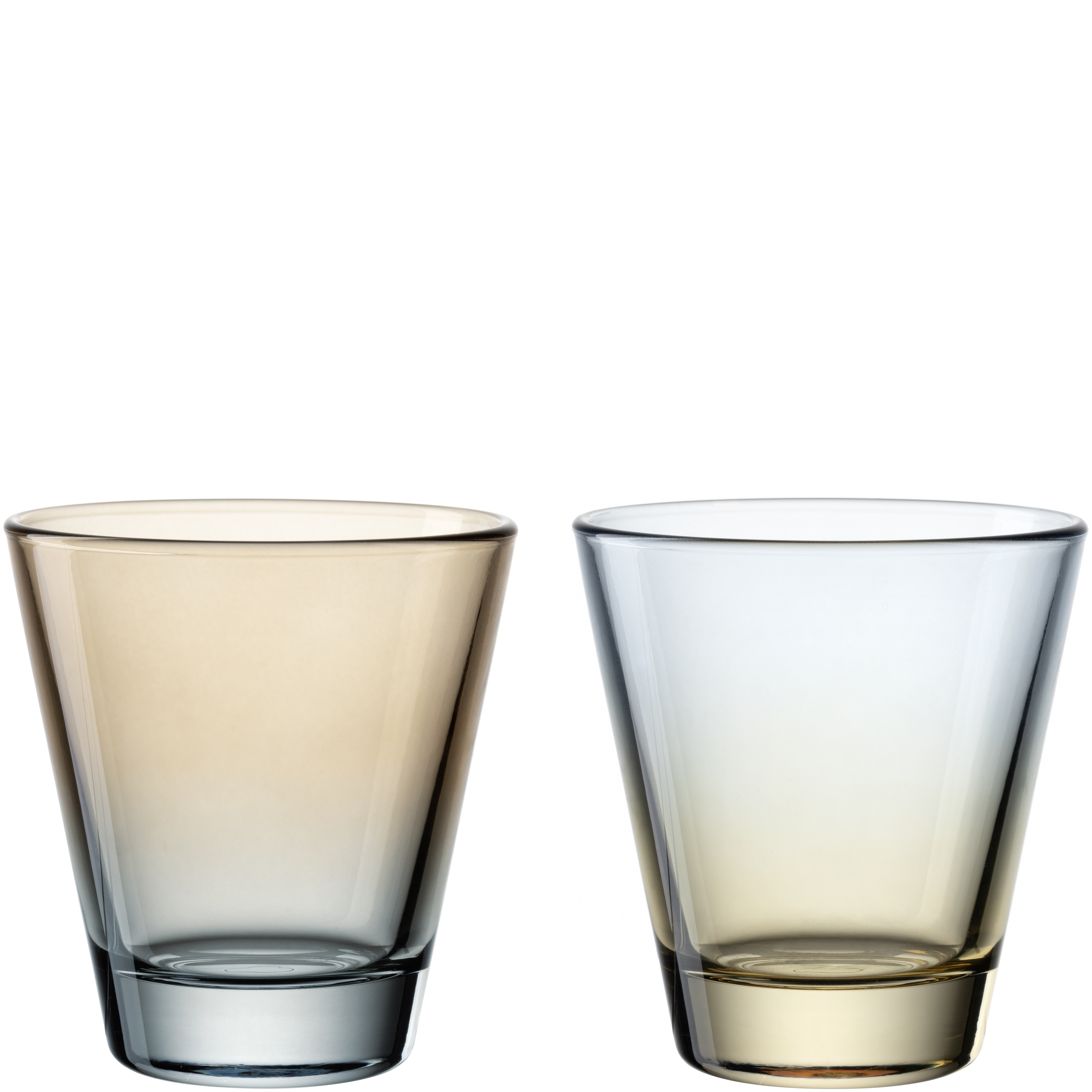 Becher Sole mehrfarbig Glas
